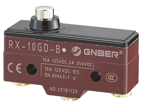 RX-10GD-B 10A 125VDC micro switch