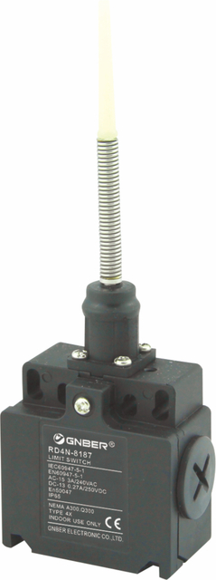 RD4N-8187 10A 250VAC IP65 Limit Switch