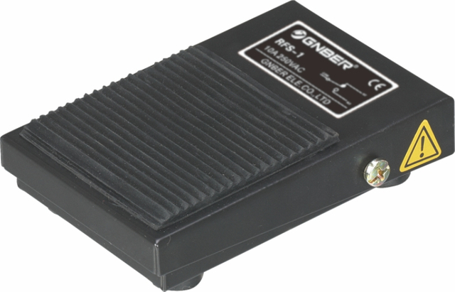 RFS-1 RFS Pedal switch High strength,reliable and safe universal pedal switch 10A 250VAC steel samll type Foot Switch