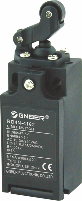 RD4N-4162 IP65 adjustable roller type Limit Switch