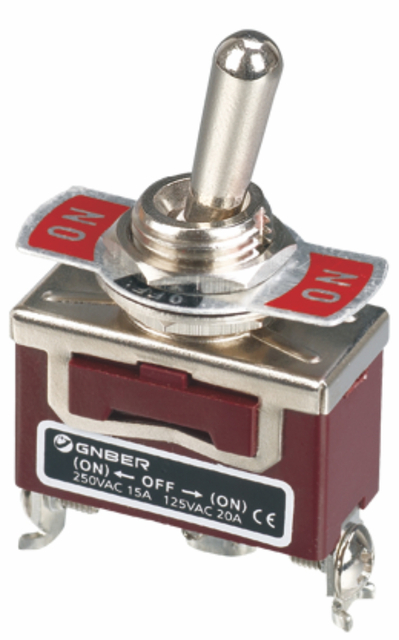 RT1122FS Miniature toggle switch One pole on-off screw terminal type toggle switch