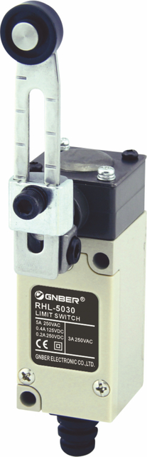 RHL-5030 5A 250VAC adjustable roller lever type limit switch RHL Waterproof limit switch