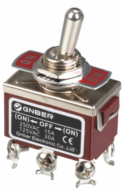 RT1322FS Miniature toggle switch One pole on-off screw terminal type toggle switch